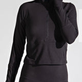 Black Butter Yoga Long Sleeve Top