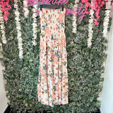 Pink Beige Dress