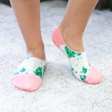 Pink Tree Socks
