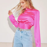 BOW TIE BLOUSE