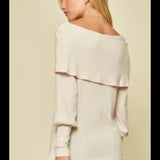 Cream Long Sleeve Shirt