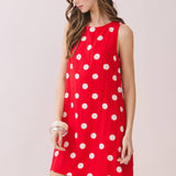 Polka Dot Print Dress