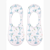No-Show Liner Socks Martinis