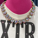 XL Oval Chunky Bling Necklace