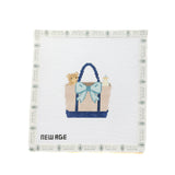 Baby Blue Tote Bag Canvas