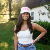 Expensive - Pink Camo Trucker Hat