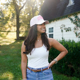 Expensive - Pink Camo Trucker Hat