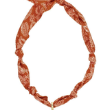 Longhorns Logo Bandana Scarf Necklace