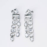 Silver Rain Drop Earring