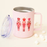 14 oz Insulated Mug-Nutcracker