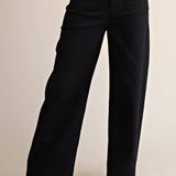 Embroidery Lace Trim Pants