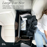 Case-Mate Midnight Black Bow Tote