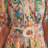 Garden Party Belted Mini Dress