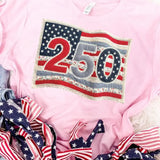 Quilted Flag Tee