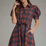 Pretty in Plaid Dress