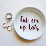 Eat 'em Up Cats Ring Dish