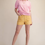 Scallop Detail Pocket Colette Shorts