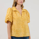 Narobi Button Top