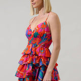Tropics Mavey Ruffle Mini Dress