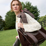 Case-Mate Espresso Polka Dot Tote Bag