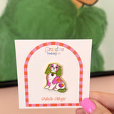 Needle Minder Spaniel Pink