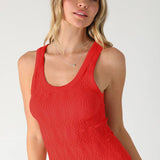 Reversible Lace Textured Tank