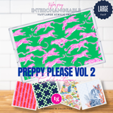 11x17 Preppy Please 10pk Tray Inserts