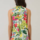 Wissa Tropical Sleeveless Blouse