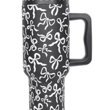 Black & White Bows Tumblers