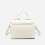 White Crossi Bow Bag