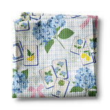 Mahjong Hydrangea Kitchen Towel