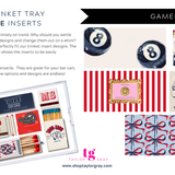 5.5x11 Gameday Oxford 5pk Tray Inserts