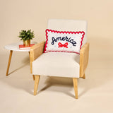 America Throw Pillow