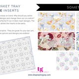 5.5x11 "Something Fancy Tray Inserts