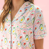 Fruit Cocktail Pajama Set