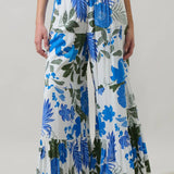 Zurie Floral Smocked Pants