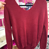 Sweet Escape Bow Back Sweater