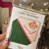 Fabric Bookmark -Petal Page