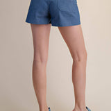 Scallop Detail Pocket Colette Shorts