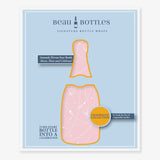 Pink Pearls Prosecco Bottle Wraps