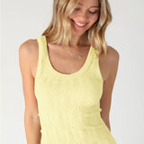 Reversible Lace Textured Tank