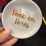 Hook 'em Ring Dish