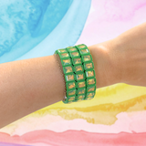Green Bowie Bracelet