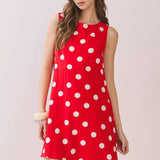 Polka Dot Print Dress