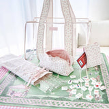Case-Mate Mahjong Jelly Tote Set Ballet Pink Bow