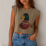 Jeweled Collar Mallard Duck Tank