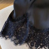 Lace Trimmed Mini Skirt