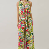 Wissa Tropical Wide Leg Pants