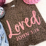 Loved Leopard Tee
