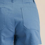 High Waist Front Pocket Shorts